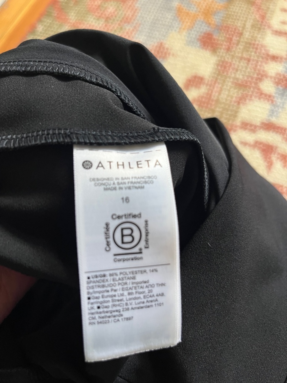 Athleta Brooklyn Ankle Pant Black Size 16 - Picture 5 of 5